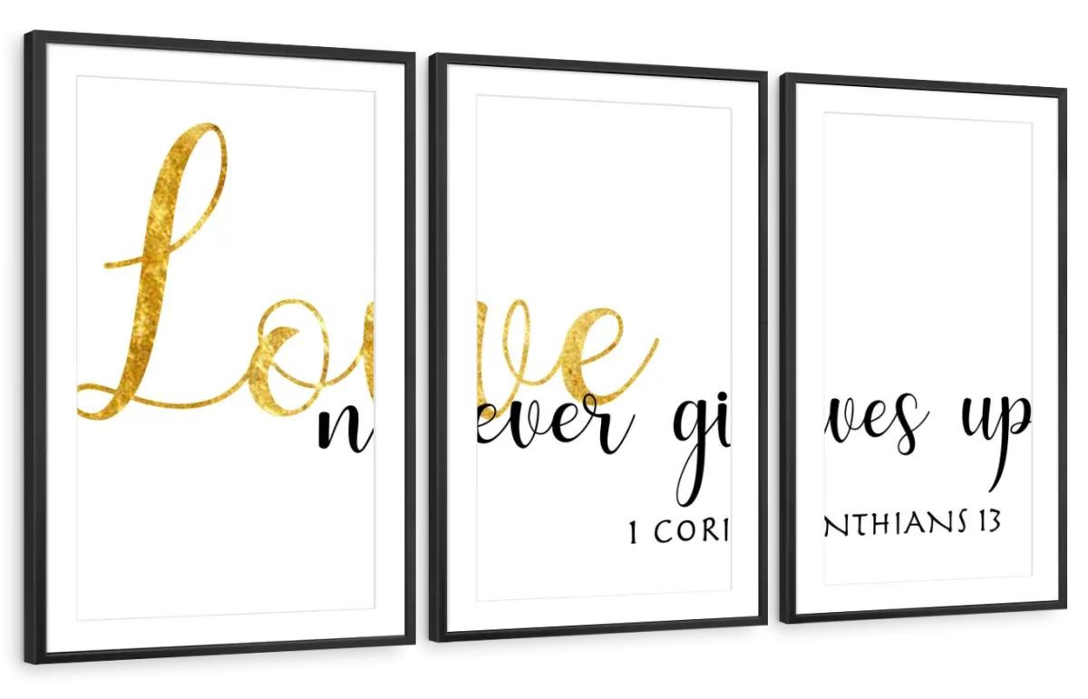 1 Corinthians 13 Wall Art