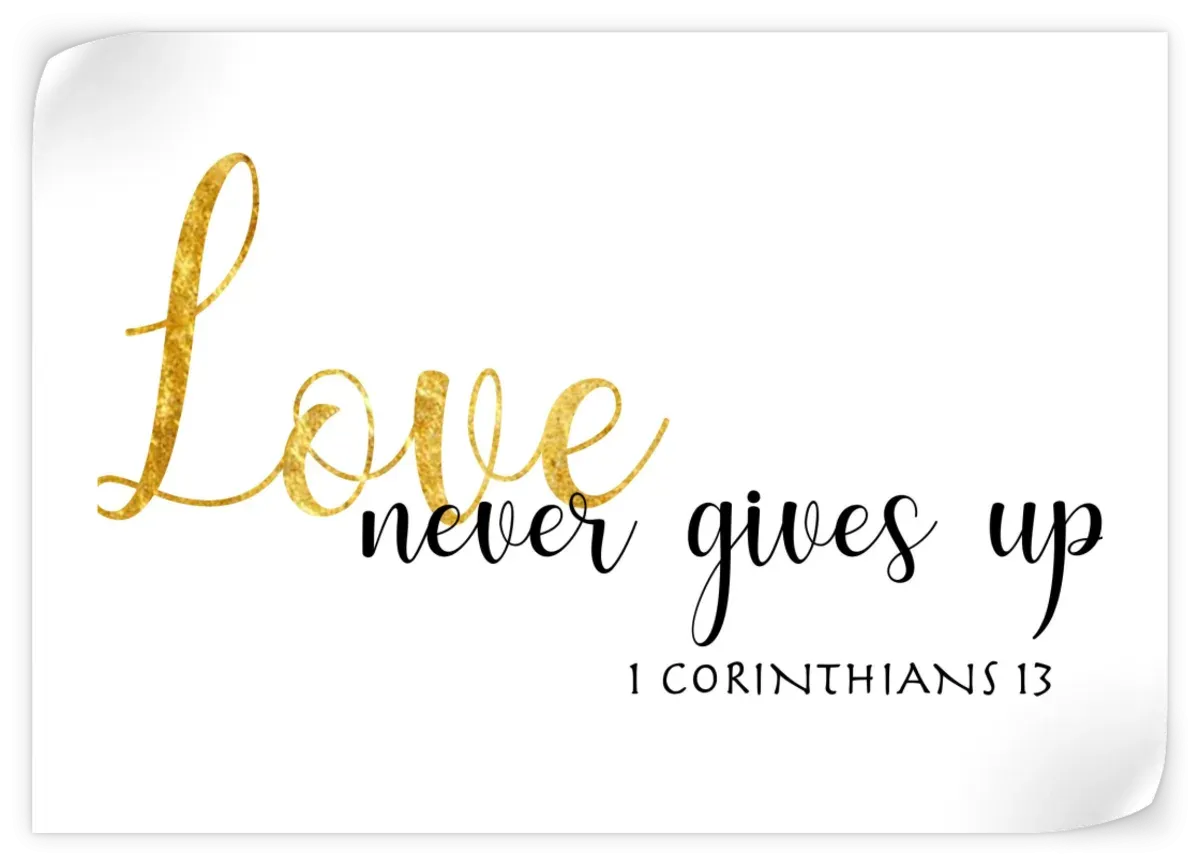 1 Corinthians 13 Wall Art