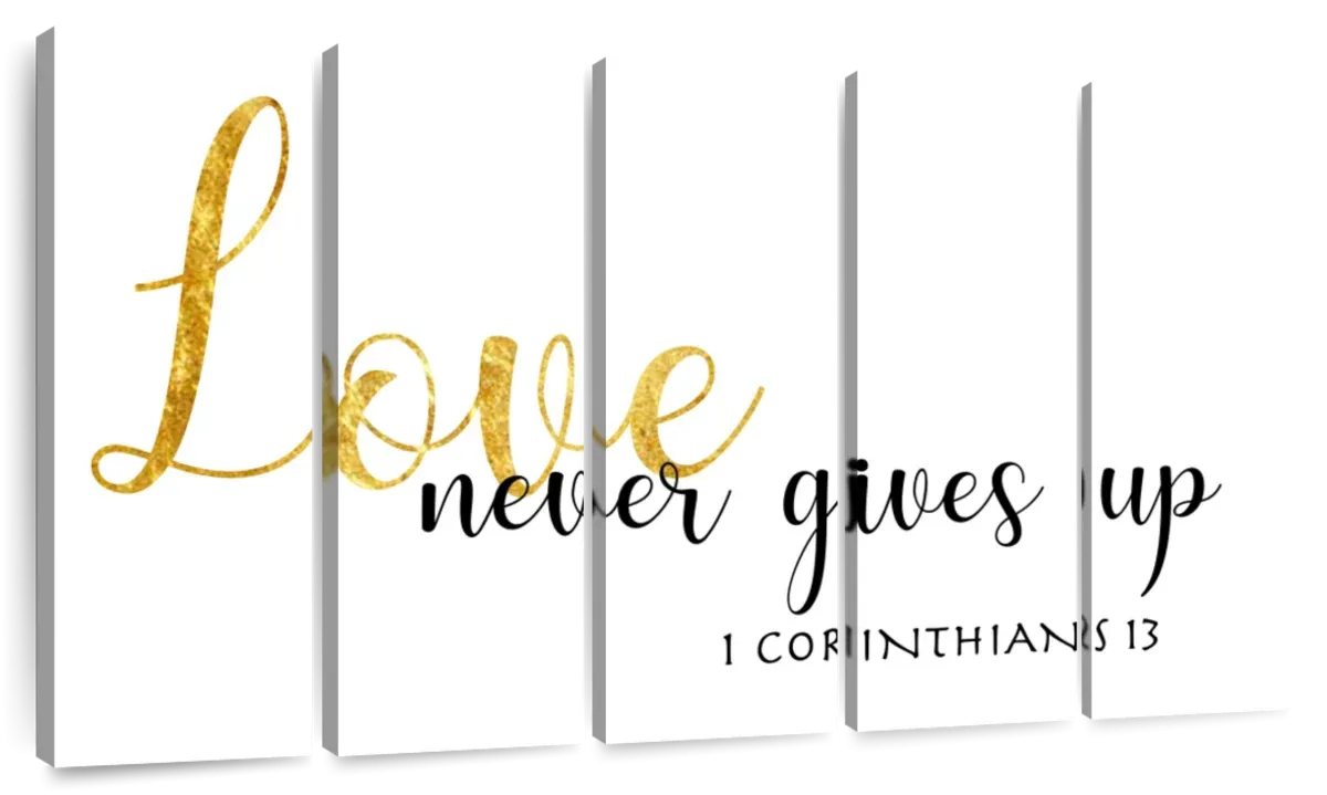 1 Corinthians 13 Wall Art