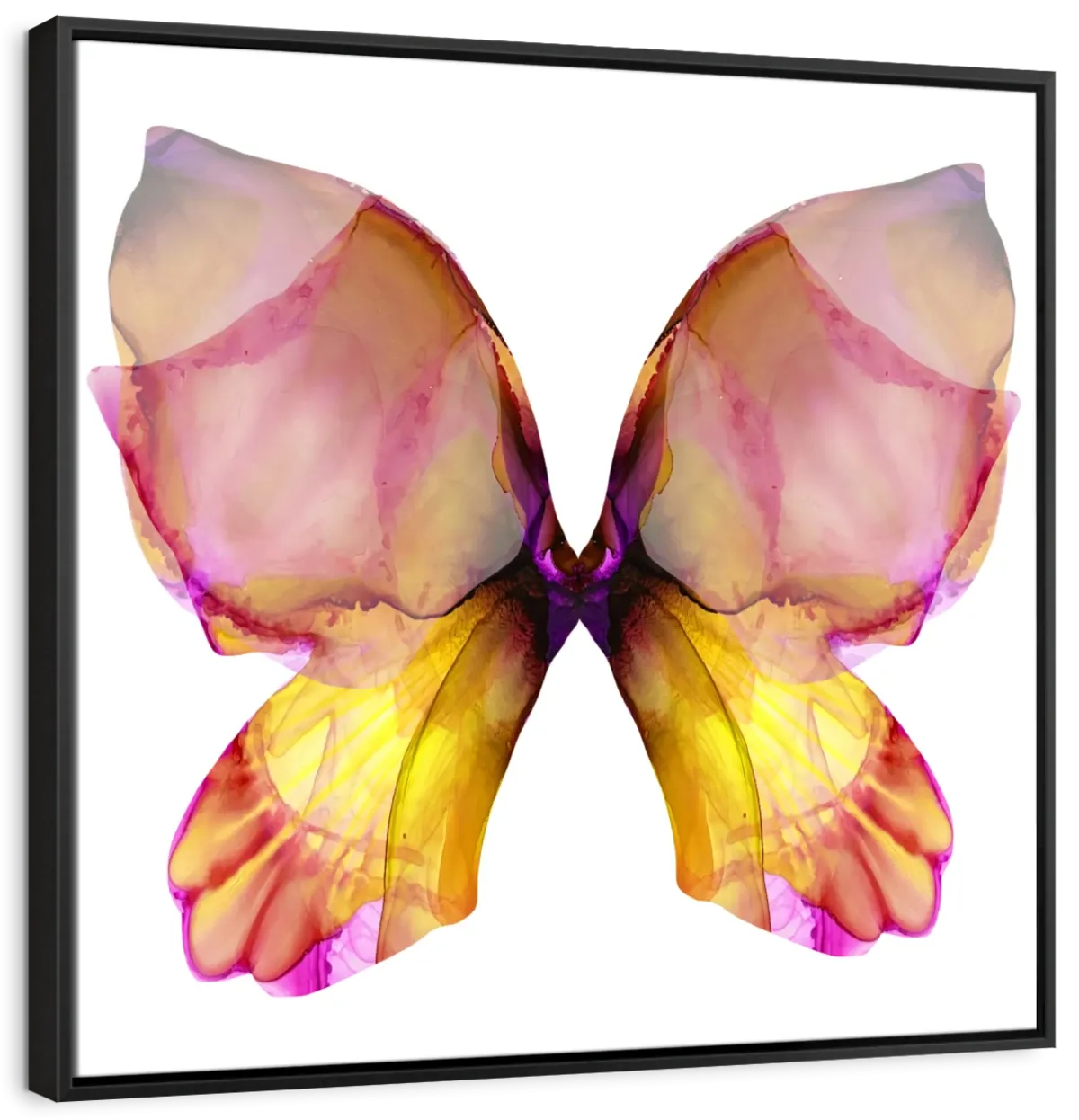 A Floral Butterfly IV Wall Art