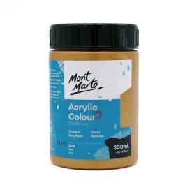 Acrylic Colour Paint Signature 300ml (10.1 US fl.oz) - Gold