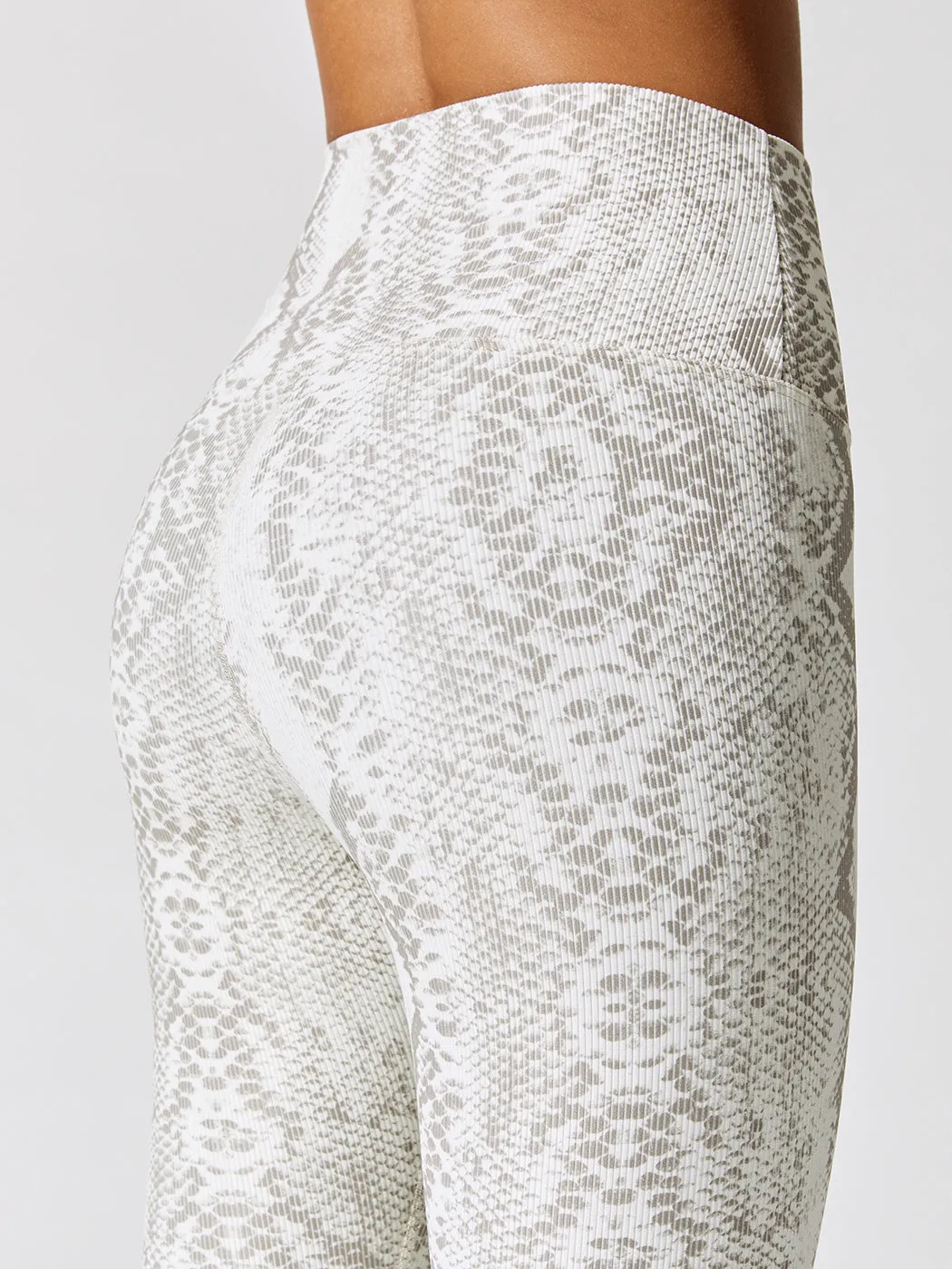 Ayla Legging - Taupe Snake