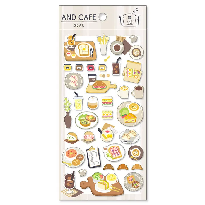 Bakery Cafe Sticker And Cafe Seal Mind Wave