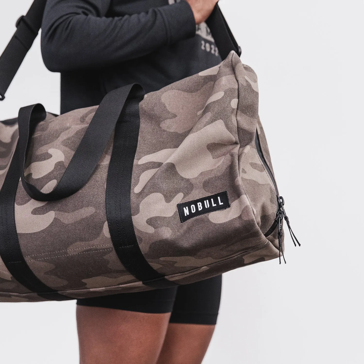 Camo Waxed Canvas Duffle