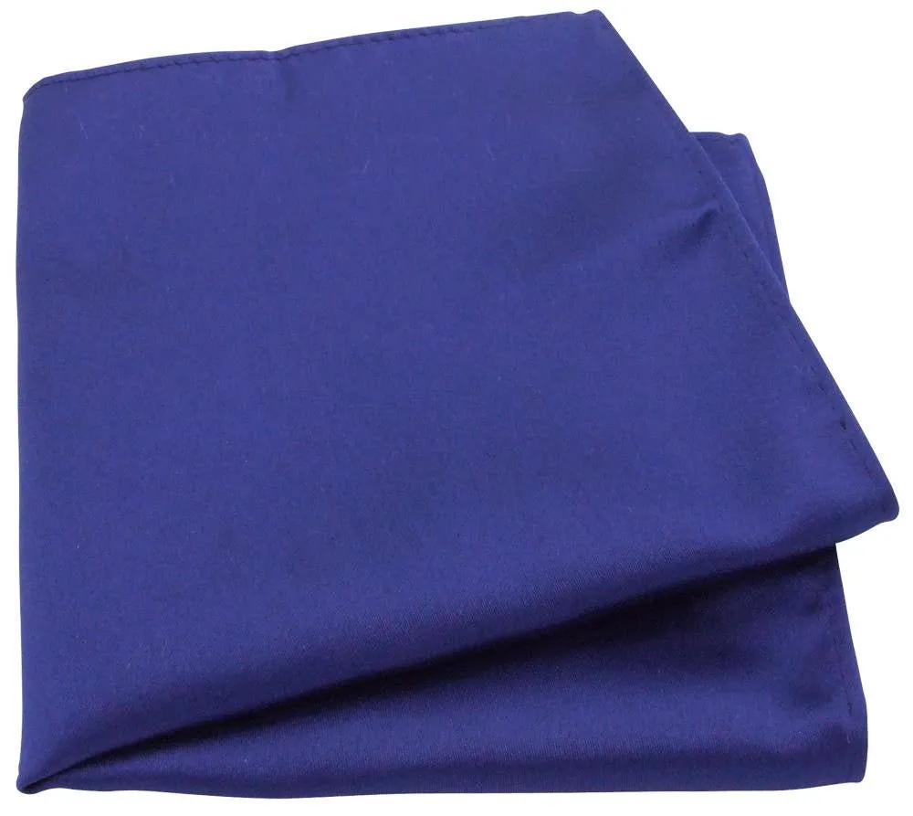 Dark French Navy Pocket Square