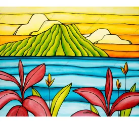 Daydreams of Diamond Head by Heather Brown - Limited Edition Giclee