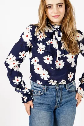 Flower Tie Top