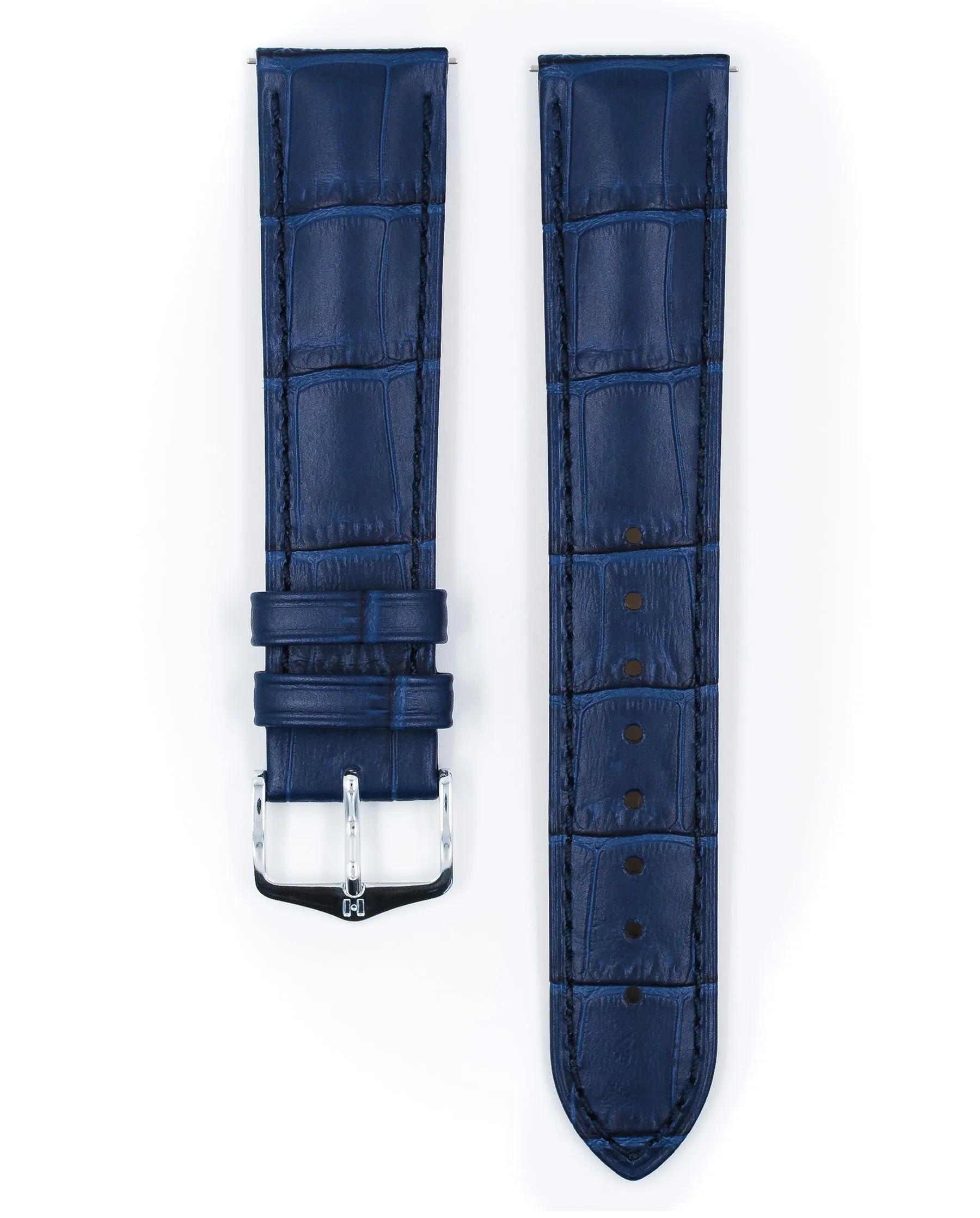 HIRSCH DUKE Alligator Embossed Calfskin Watch Strap  010 28