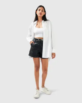 Into You Oversized Shirt - White