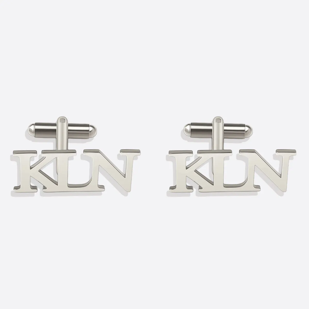 Monogrammed Cufflinks with Initials