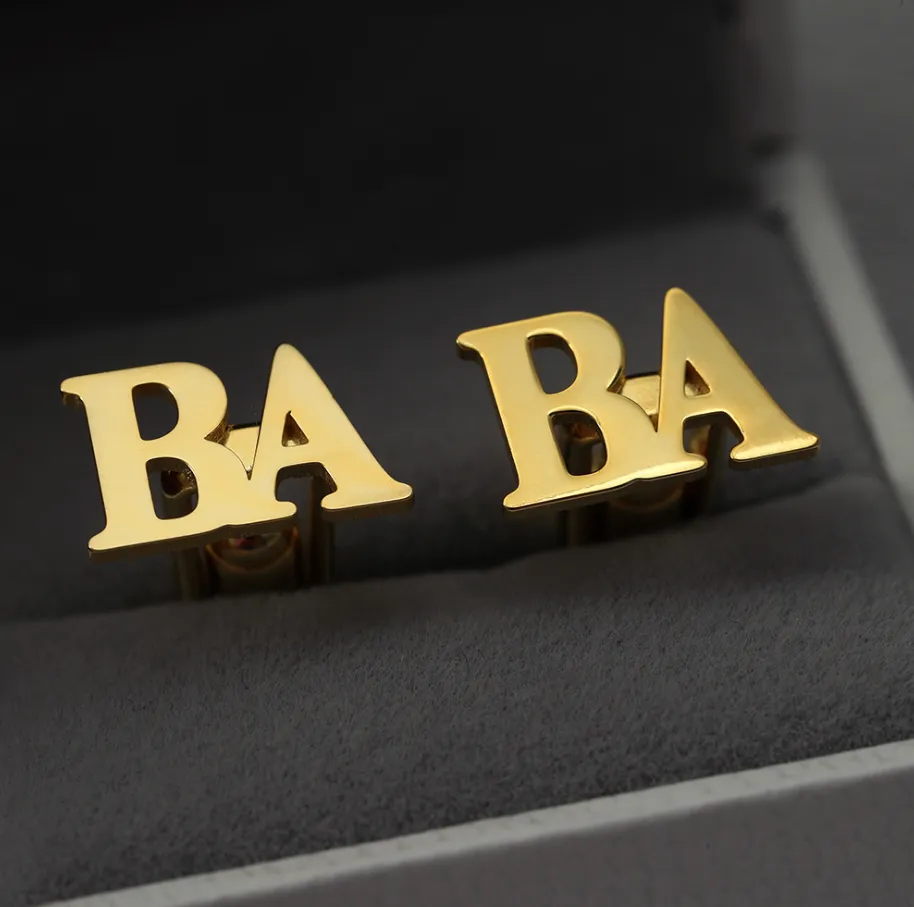 Monogrammed Cufflinks with Initials