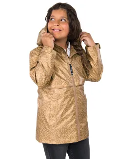 PRE-ORDER Girls' Animal Print New Englander Rain Jacket