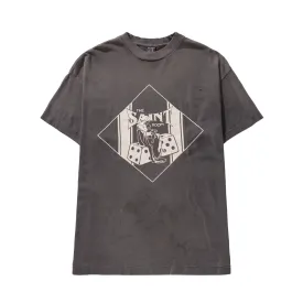 Saint Michael Room Tee Washed Black