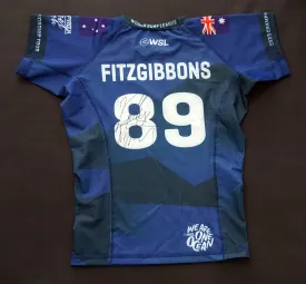 Signed Sally Fitzgibbons Competition Jersey (2023 Hurley Pro Sunset Beach)