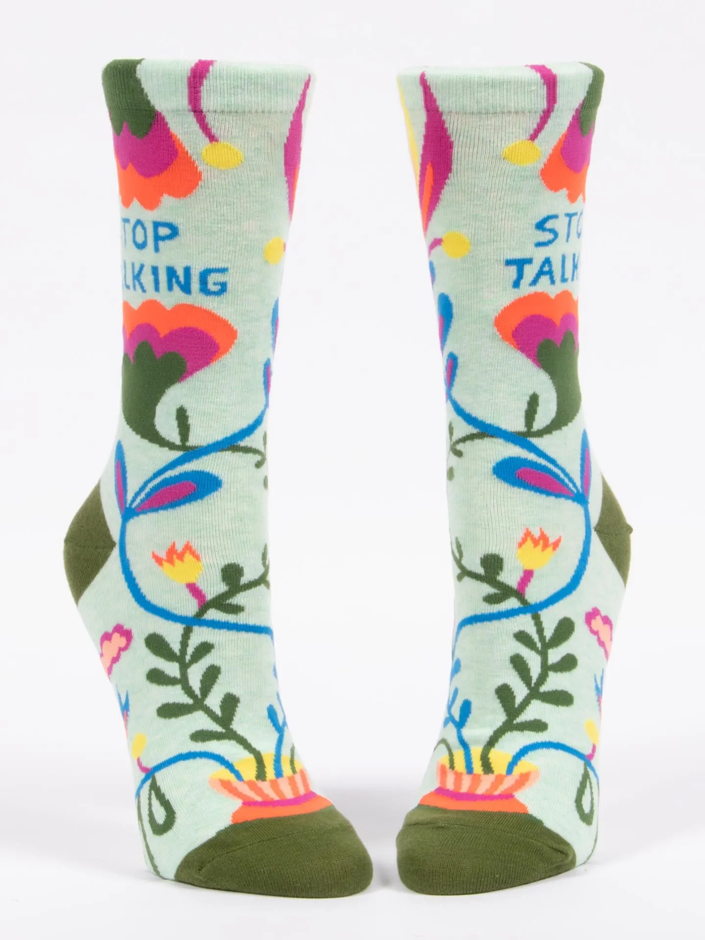 Stop Talking W-Crew Socks