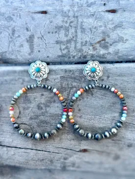 The Concho Spring Beads Earring