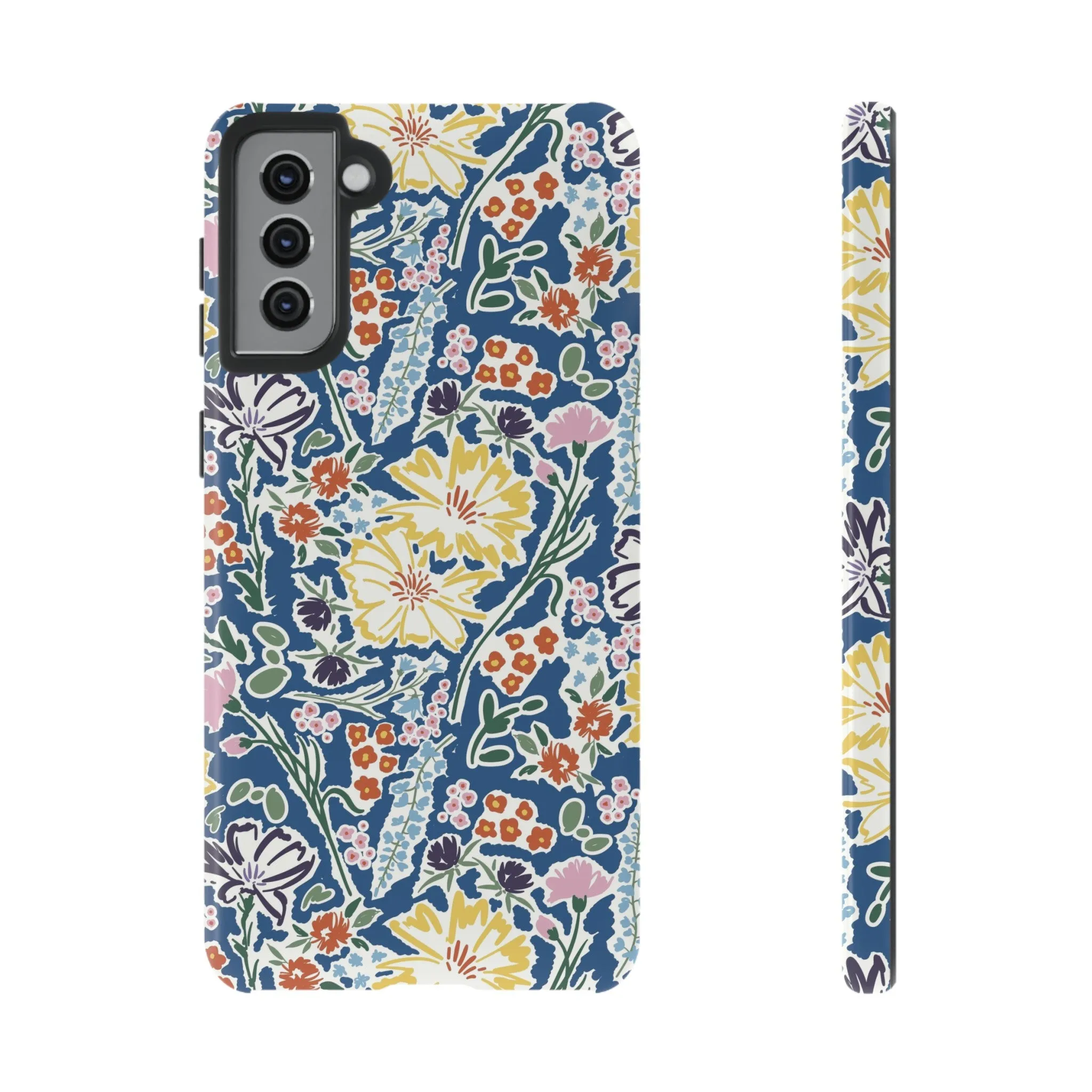 Valley Walks | Navy Flower Case