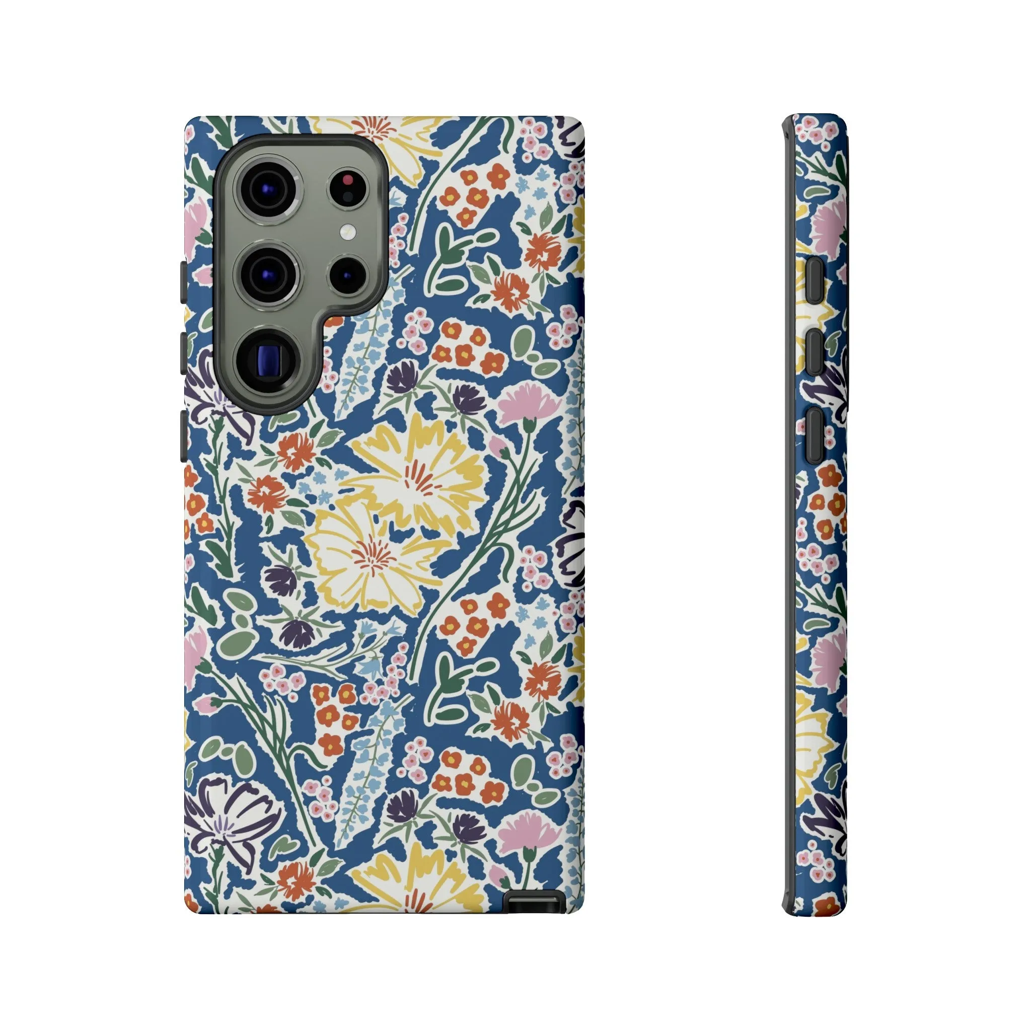 Valley Walks | Navy Flower Case