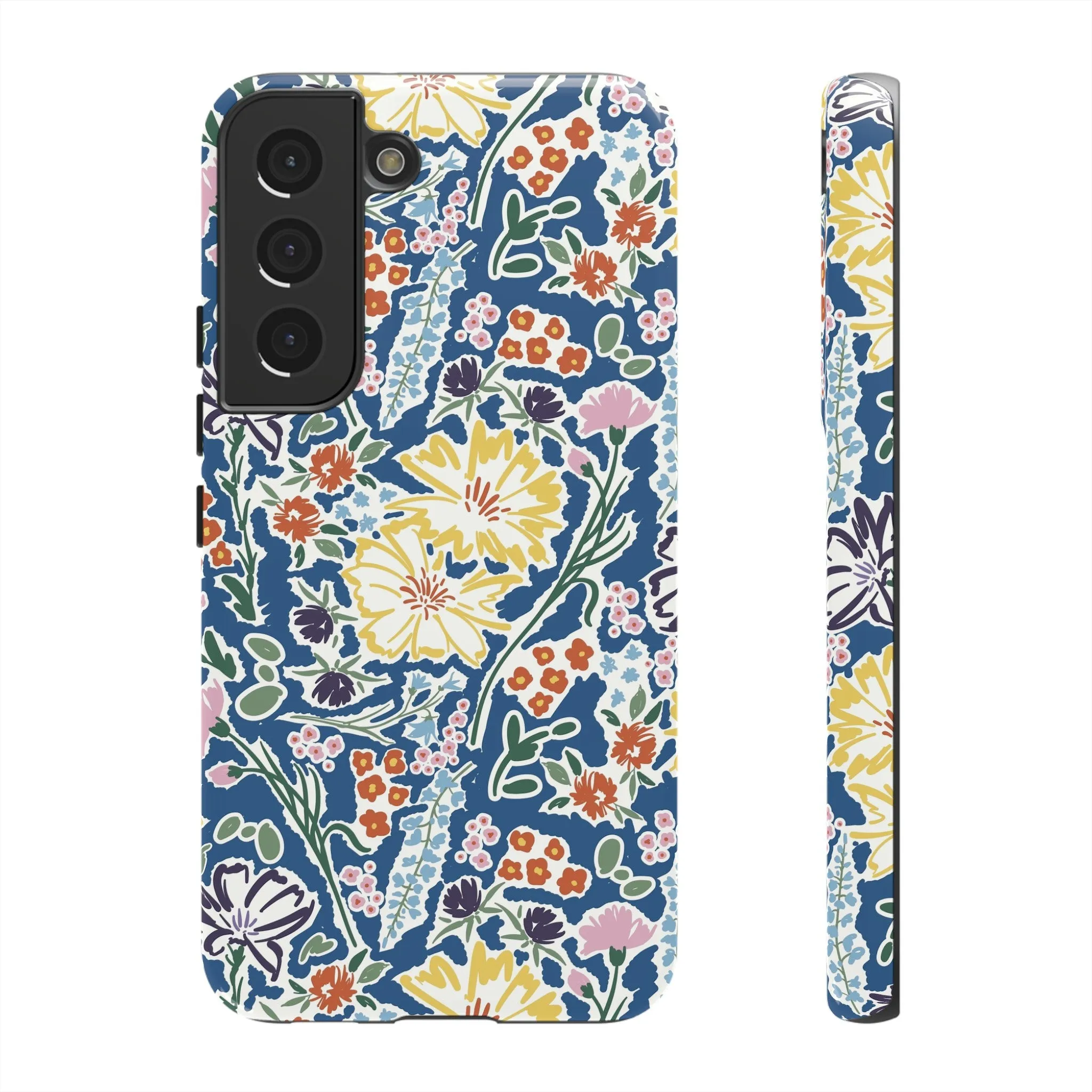 Valley Walks | Navy Flower Case