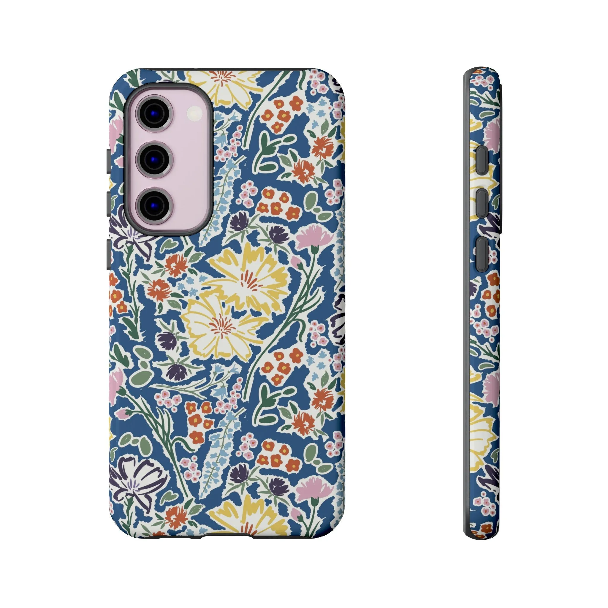 Valley Walks | Navy Flower Case