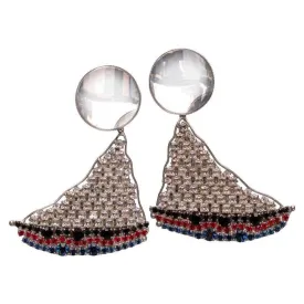 YVES SAINT LAURENT Crystal Sailboat Earrings Rare Collectors Item 1988